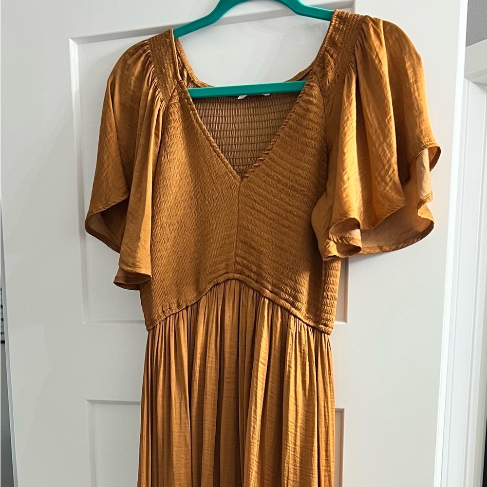 Copper/Rust Color With Satin Sheen. Elastic Fit U… - image 3